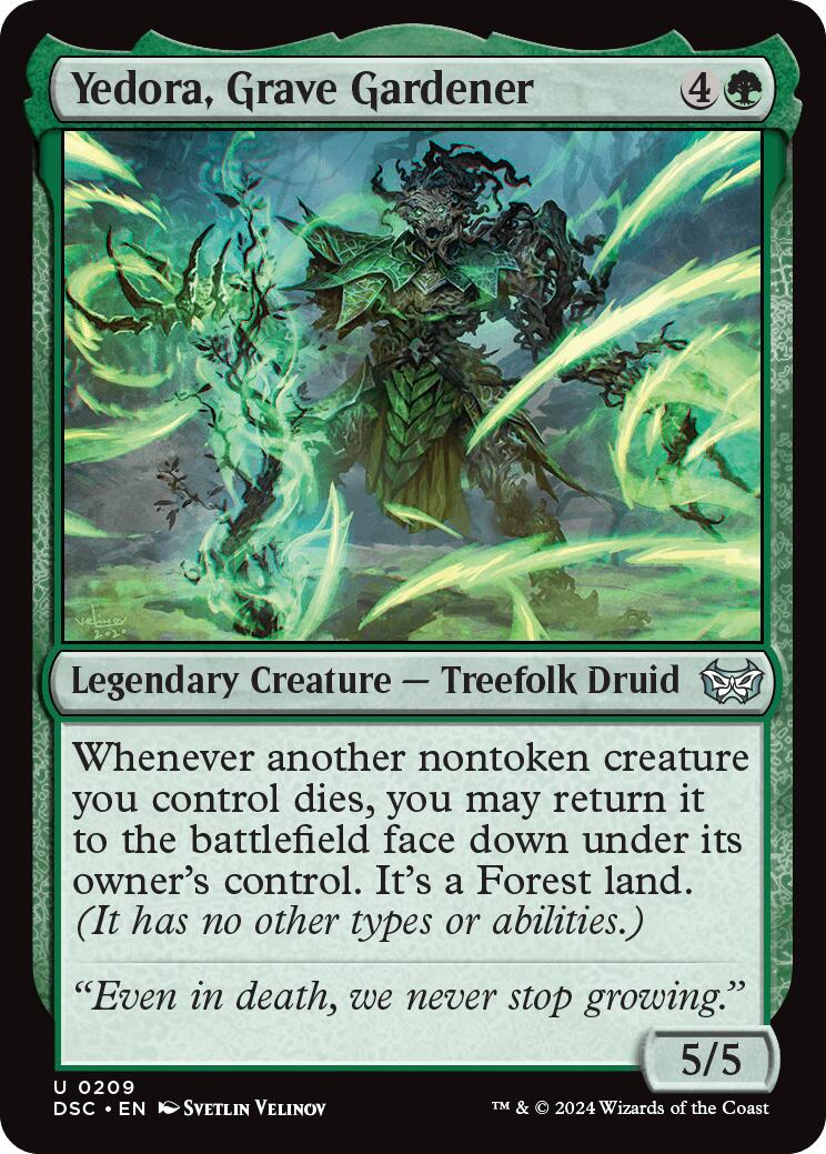 Image of Yedora, Grave Gardener [Duskmourn: House of Horror Commander]