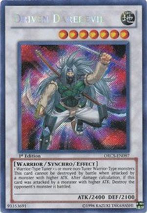 Image of Driven Daredevil [ORCS-EN097] Secret Rare