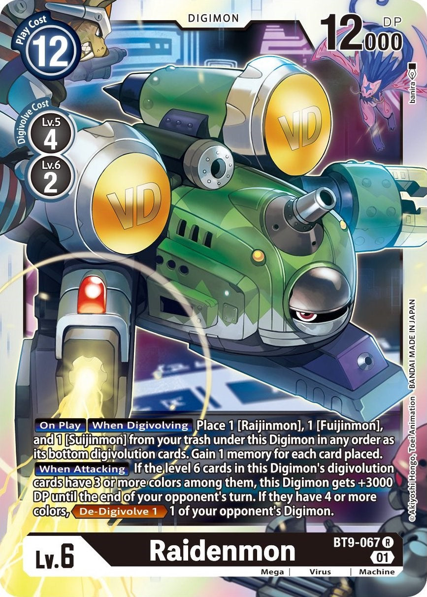 Image of Raidenmon [BT9-067] [X Record]