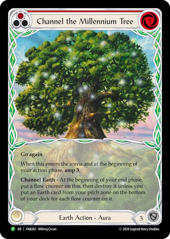 Image of Channel the Millennium Tree [FAB263] (Promo)  Cold Foil