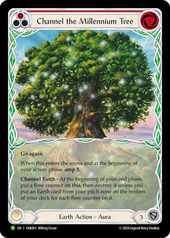 Channel the Millennium Tree [FAB263] (Promo)  Cold Foil