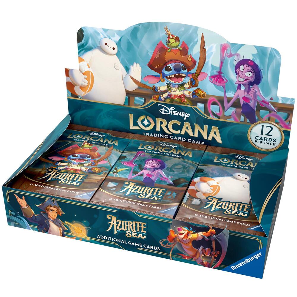 Image of Disney Lorcana Azurite Sea Booster Box