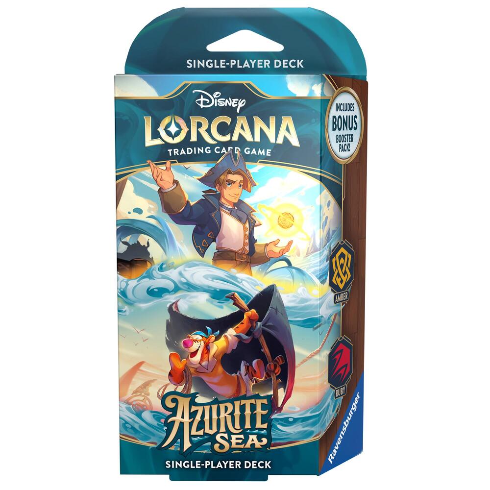 Disney Lorcana Azurite Sea Starter Decks