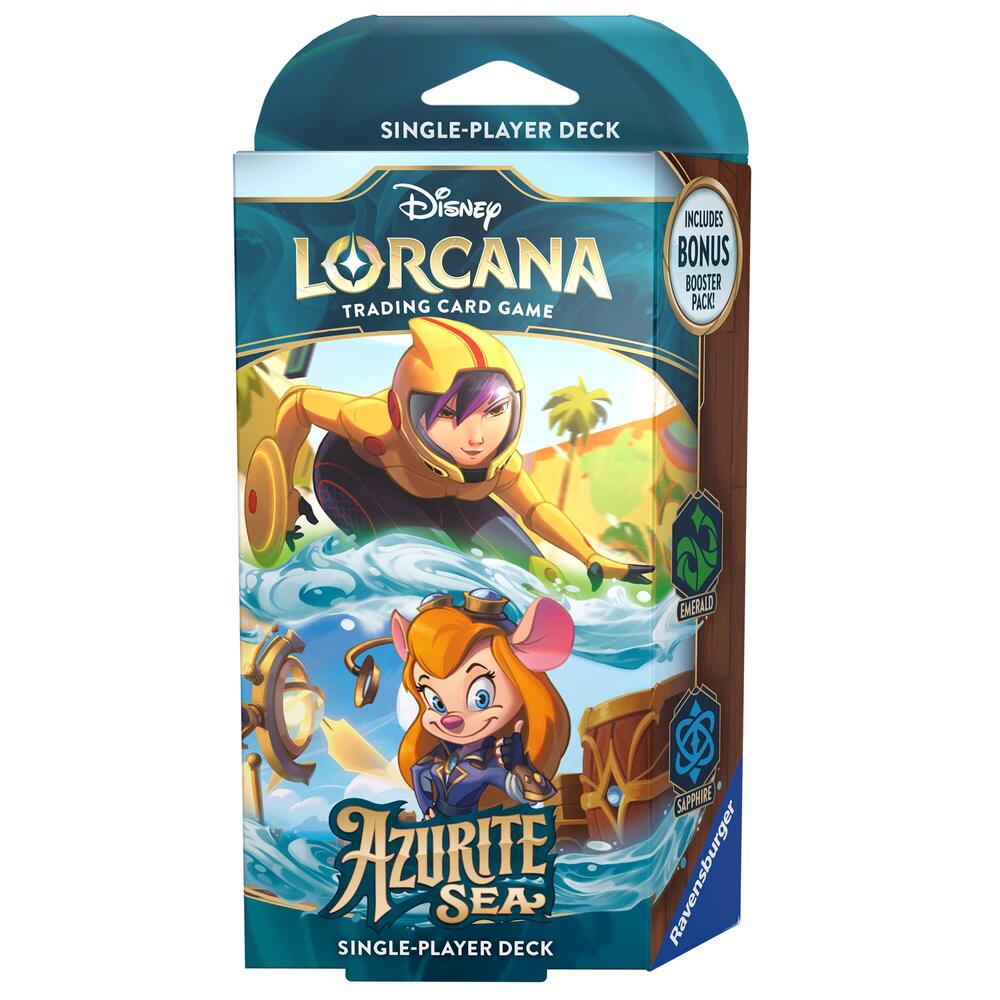 Disney Lorcana Azurite Sea Starter Decks