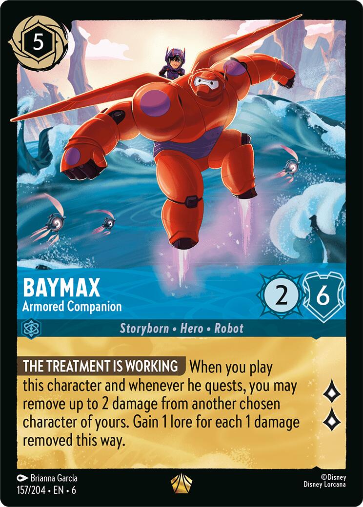 Image of Baymax - Armored Companion (157/204) [Azurite Sea]