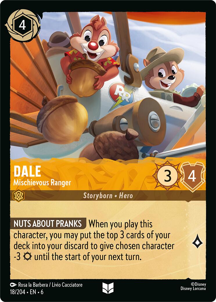 Image of Dale - Mischievous Ranger (18/204) [Azurite Sea]