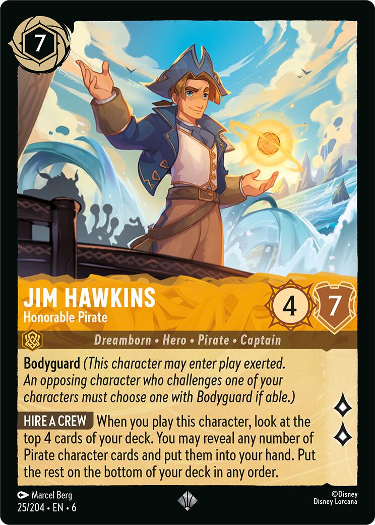 Image of Jim Hawkins - Honorable Pirate (25/204) [Azurite Sea]