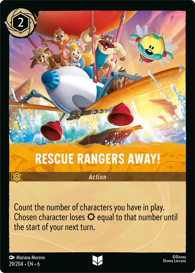 Image of Rescue Rangers Away! (29/204) [Azurite Sea]