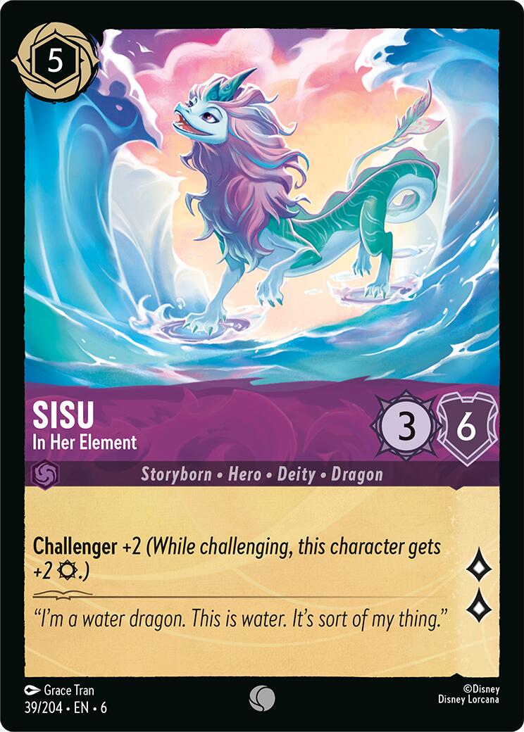 Image of Sisu - In Her Element (39/204) [Azurite Sea]