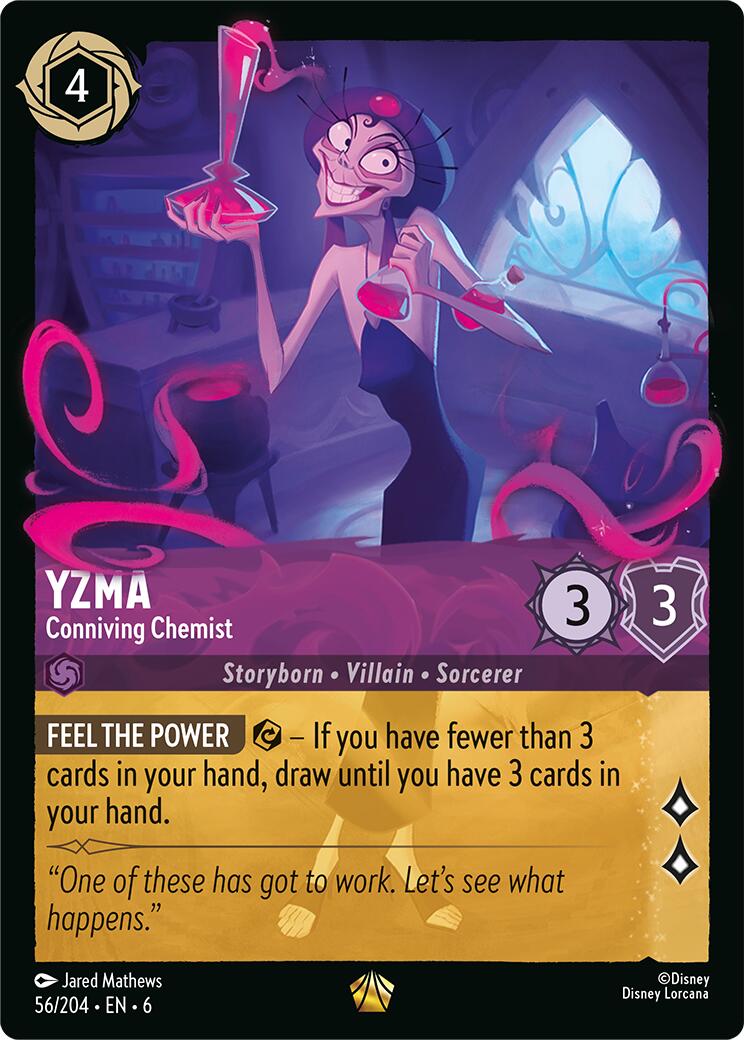 Image of Yzma - Conniving Chemist (56/204) [Azurite Sea]
