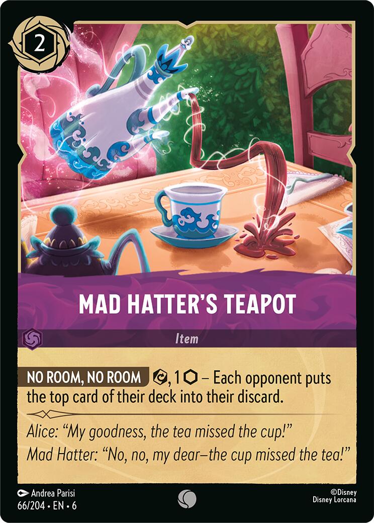 Image of Mad Hatter's Teapot (66/204) [Azurite Sea]
