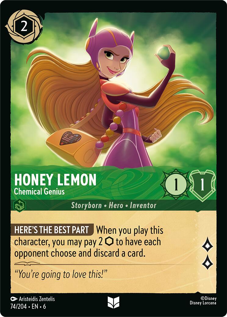 Image of Honey Lemon - Chemical Genius (74/204) [Azurite Sea]