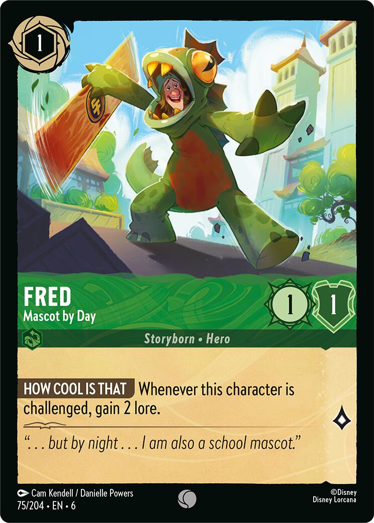Image of Fred - Mascot by Day (75/204) [Azurite Sea]