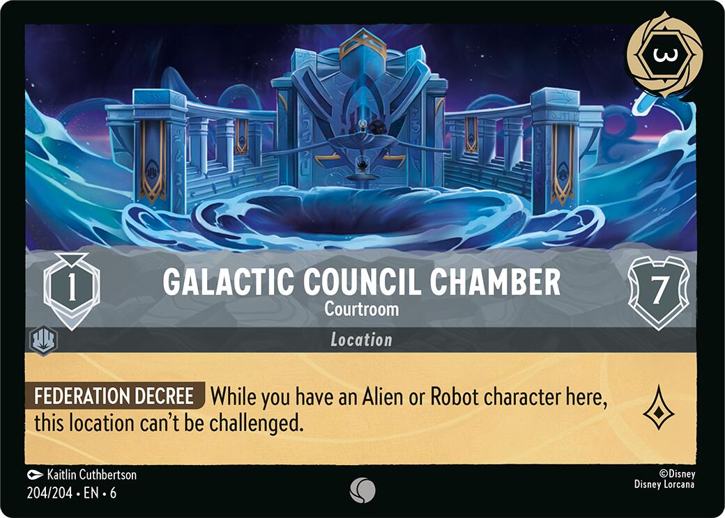 Image of Galactic Council Chamber - Courtroom (204/204) [Azurite Sea]