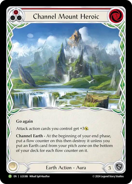 Image of Channel Mount Heroic [LGS306] (Promo)  Cold Foil