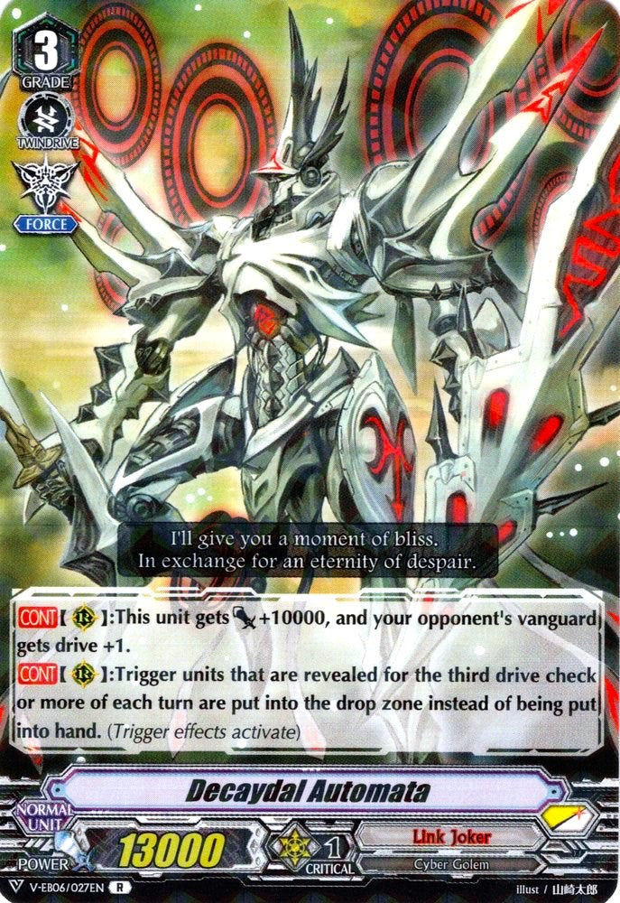 Image of Decaydal Automata (V-EB06/027EN) [Light of Salvation, Logic of Destruction]