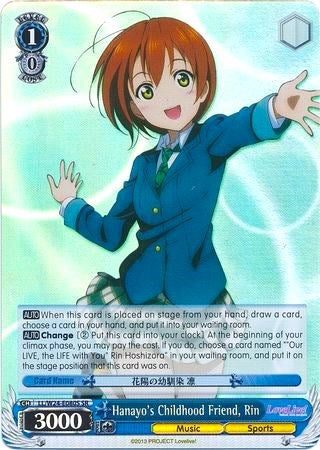 Image of Hanayo's Childhood Friend, Rin (LL/W24-E080S SR) [Love Live!]