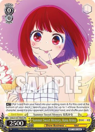 Image of Summer Sweet Memory, Kana Arima (OSK/S107-PE03 PR) [[OSHI NO KO]]