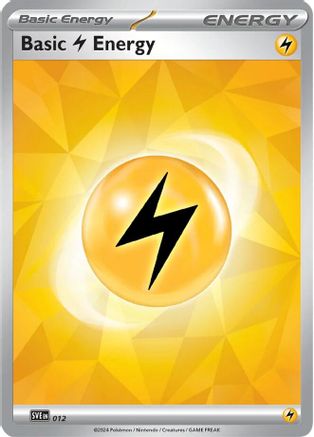 Image of Basic Lightning Energy (012) [Scarlet & Violet: Stellar Crown]