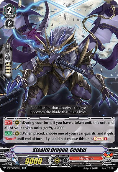 Image of Stealth Dragon, Genkai (V-BT11/017EN) [Storm of the Blue Cavalry]