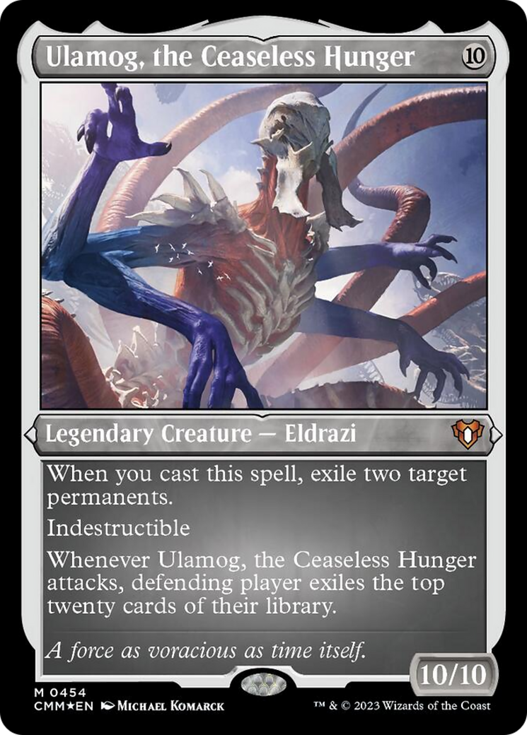 Image of Ulamog, the Ceaseless Hunger (Foil Etched) [Commander Masters]