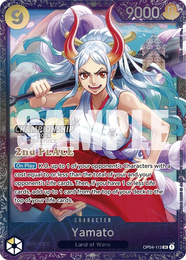 Image of Yamato (Championship 2024 Finals 2nd Place) [One Piece Promotion Cards]