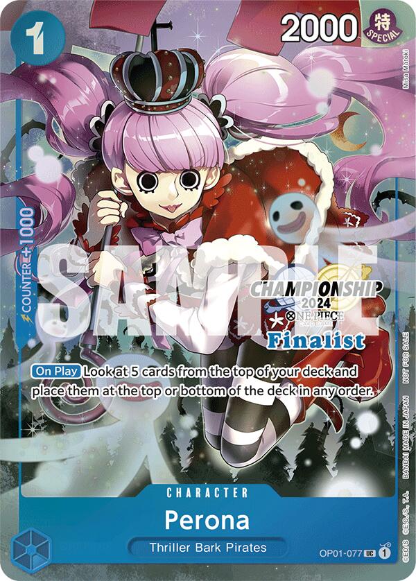 Image of Perona (Championship 2024 Finalist Card Set) [One Piece Promotion Cards]