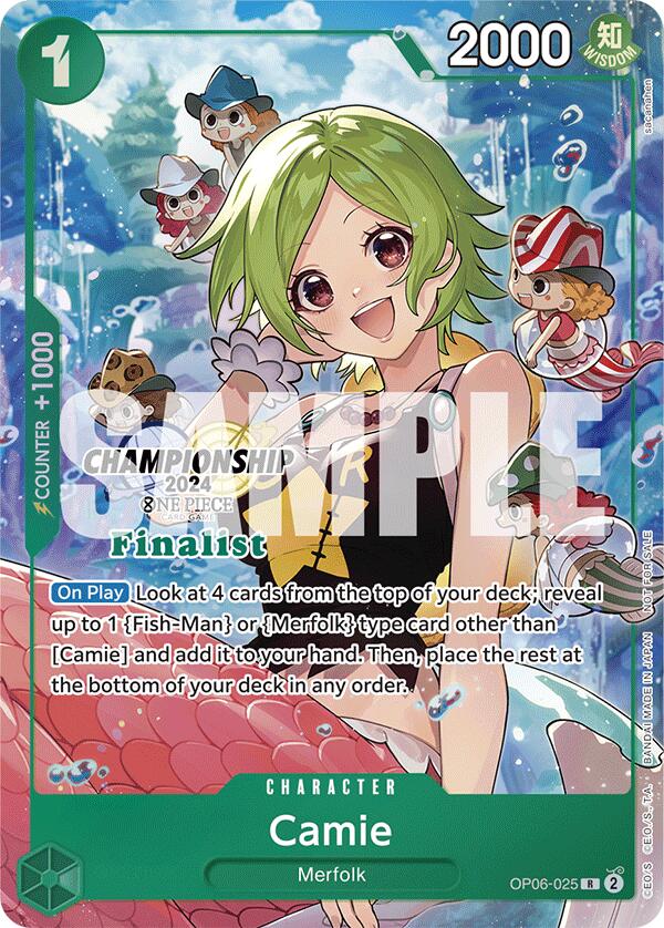 Image of Camie (Championship 2024 Finalist Card Set) [One Piece Promotion Cards]