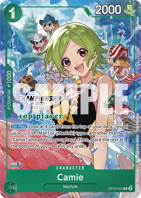 Image of Camie (Championship 2024 Top Player Pack) [One Piece Promotion Cards]
