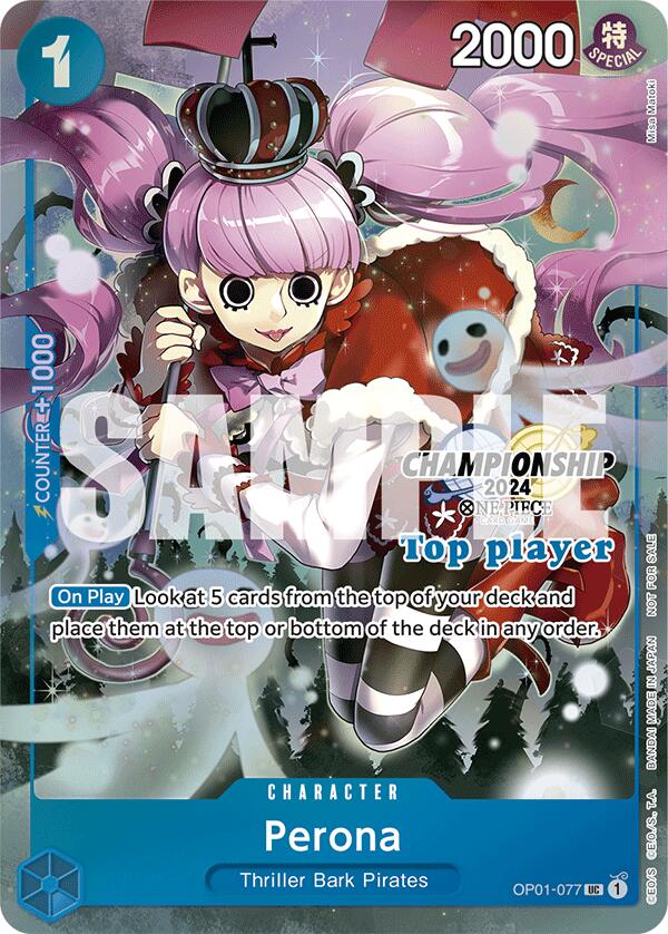 Image of Perona (Championship 2024 Top Player Pack) [One Piece Promotion Cards]