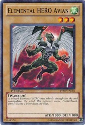 Image of Elemental HERO Avian [RYMP-EN001] Common