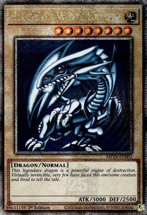 Image of Blue-Eyes White Dragon [MP24-EN001] Quarter Century Secret Rare