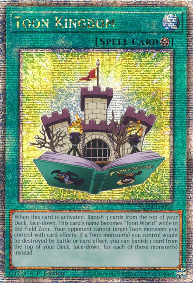 Image of Toon Kingdom [MP24-EN006] Quarter Century Secret Rare