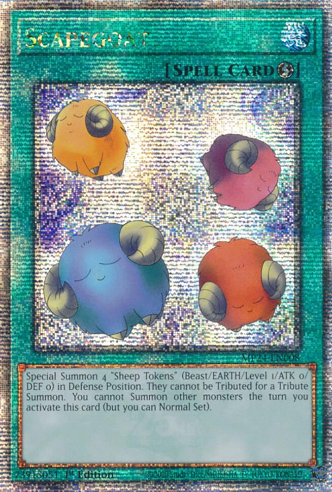 Image of Scapegoat [MP24-EN008] Quarter Century Secret Rare