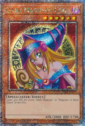 Image of Dark Magician Girl [MP24-EN009] Quarter Century Secret Rare