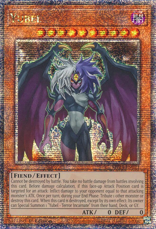 Image of Yubel [MP24-EN021] Quarter Century Secret Rare