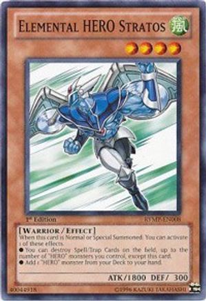 Image of Elemental HERO Stratos [RYMP-EN008] Common