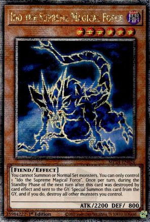Image of Ido the Supreme Magical Force [MP24-EN026] Quarter Century Secret Rare