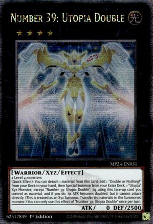 Image of Number 39: Utopia Double [MP24-EN031] Quarter Century Secret Rare