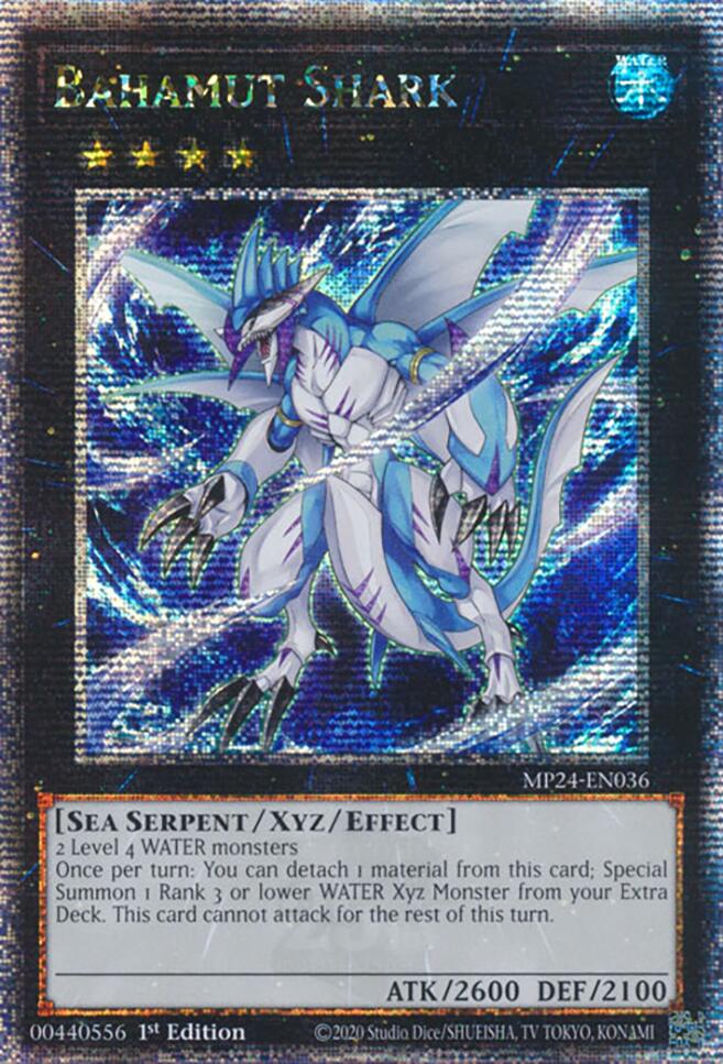 Image of Bahamut Shark [MP24-EN036] Quarter Century Secret Rare