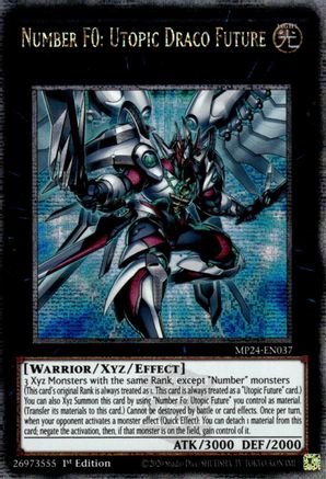 Image of Number F0: Utopic Draco Future [MP24-EN037] Quarter Century Secret Rare