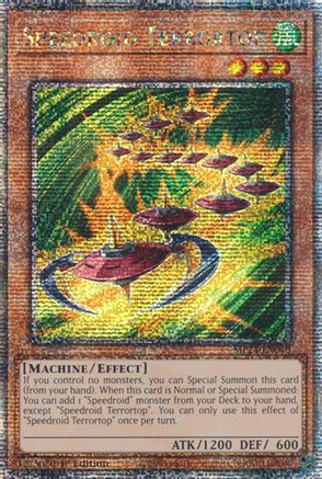 Image of Speedroid Terrortop [MP24-EN040] Quarter Century Secret Rare