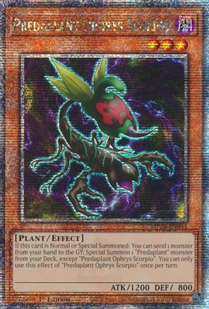 Image of Predaplant Ophrys Scorpio [MP24-EN041] Quarter Century Secret Rare
