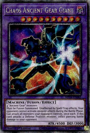 Image of Chaos Ancient Gear Giant [MP24-EN042] Quarter Century Secret Rare