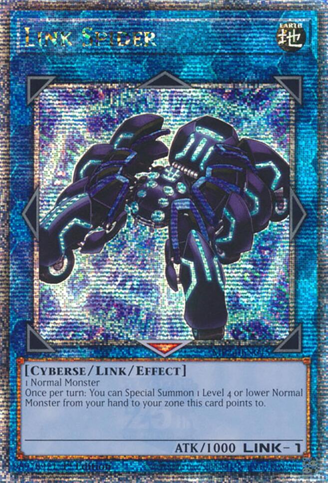 Image of Link Spider [MP24-EN045] Quarter Century Secret Rare