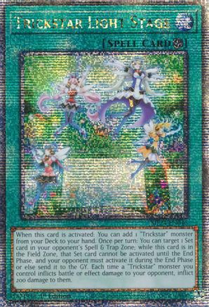 Image of Trickstar Light Stage [MP24-EN046] Quarter Century Secret Rare