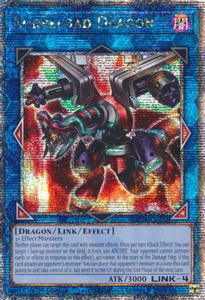 Image of Borreload Dragon (Alternate Art) [MP24-EN048] Quarter Century Secret Rare