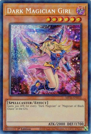 Image of Dark Magician Girl (Alternate Art) [MP24-EN053] Prismatic Secret Rare