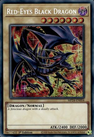 Image of Red-Eyes Black Dragon (Alternate Art) [MP24-EN054] Prismatic Secret Rare