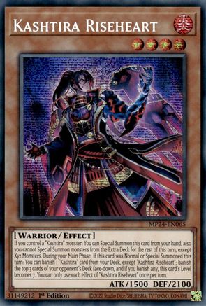 Image of Kashtira Riseheart [MP24-EN065] Prismatic Secret Rare